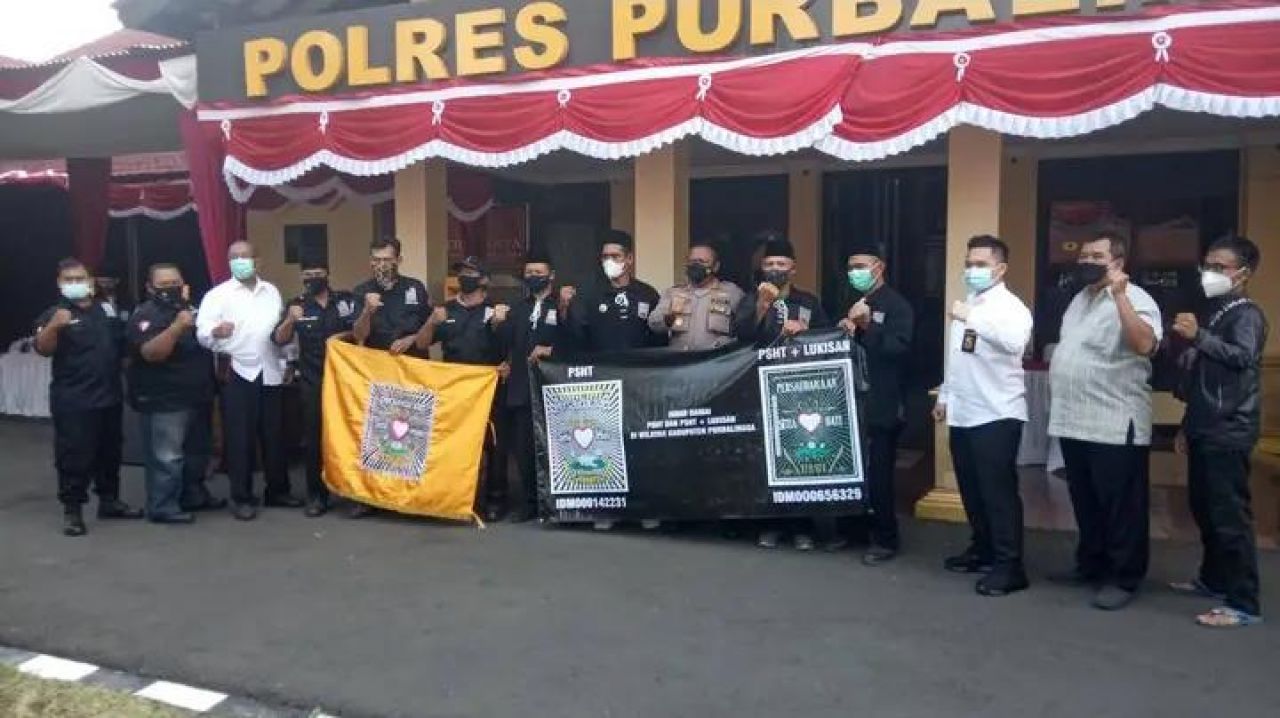 Aksi Damai Warga PSHT Kabupaten Purbalingga