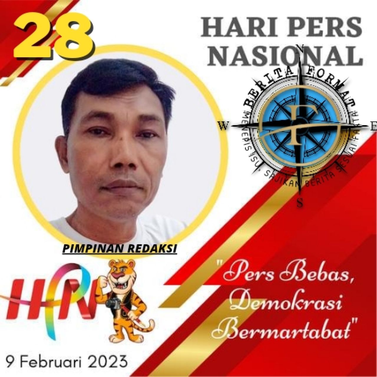 HARTONO, Pimpinan Redaksi Berita Format