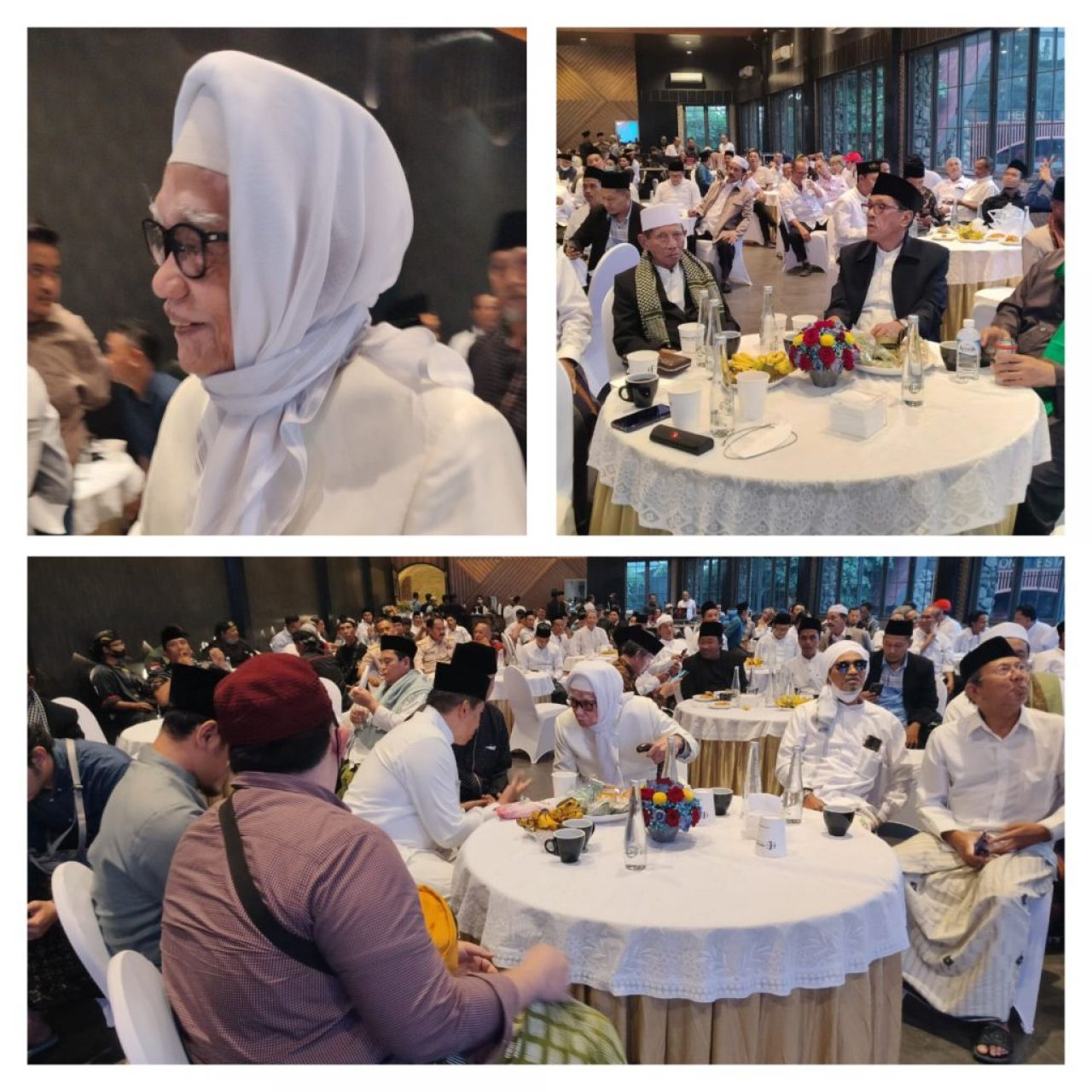 Tamu Undangan Relawan Pandawa Jawa Timur Saat Menghadiri Acara Ngopi Bareng Pak De Prabowo