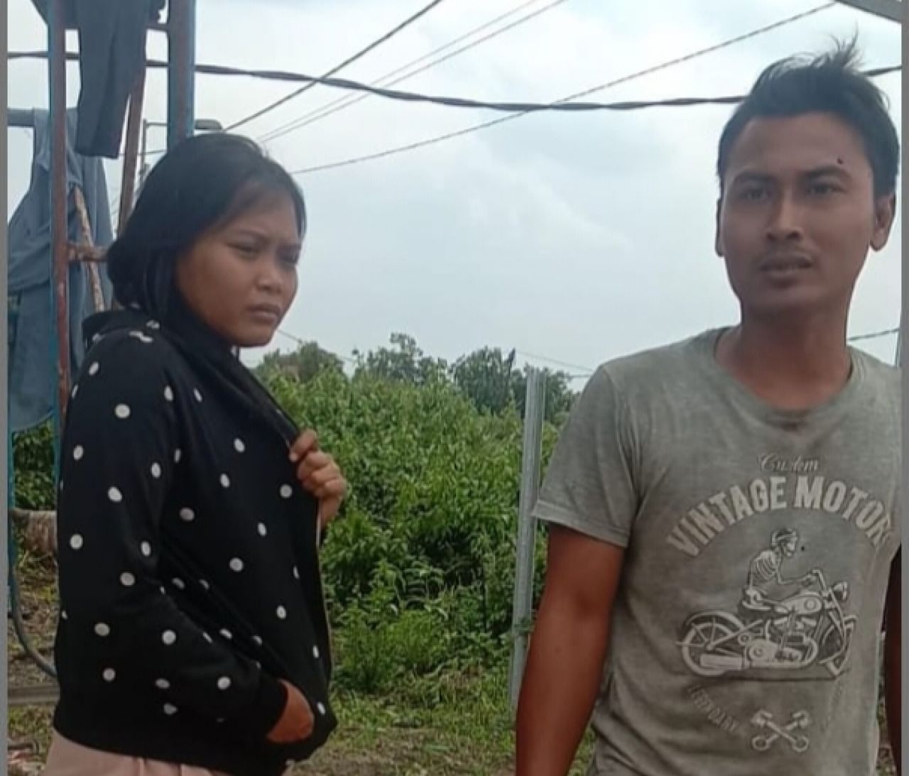 Salah Satu Pekerja Yang Mengaku Bernama Dedik