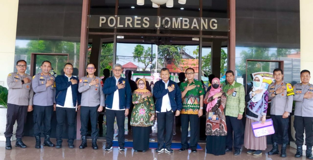 Bupati Jombang Hj.Mundjidah Wahab Bersama Tim Perencanaan Mabes Polri