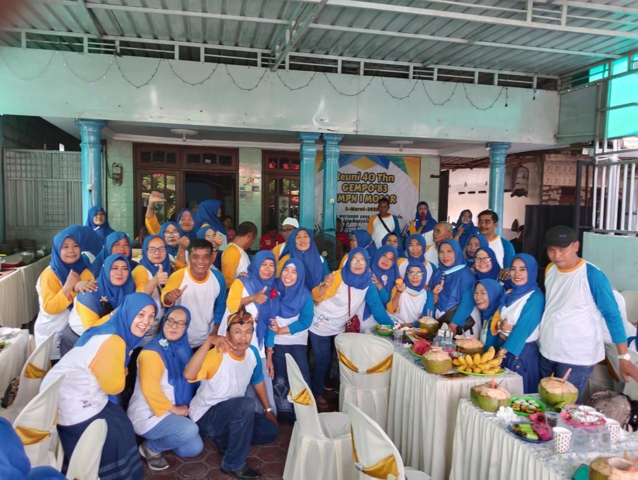 Bertempat Dikediaman Uripan, Reuni GEMPO 83 ke 40 Tahun Digelar