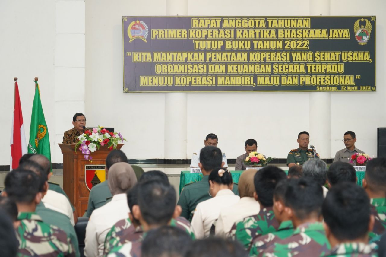 Rapat Anggota : Primer Koprasi Kartika Bhaskara Jaya Adakan Kegiatan Rapat Akhir Tahunan