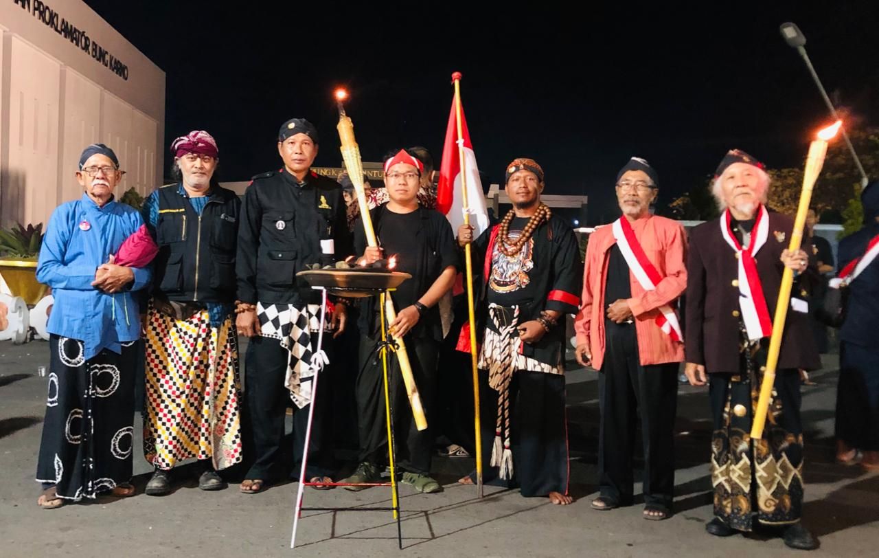 Unik : Grantika Pujianto membuat cara unik untuk memperingati kemerdekaan Indonesia ke 78