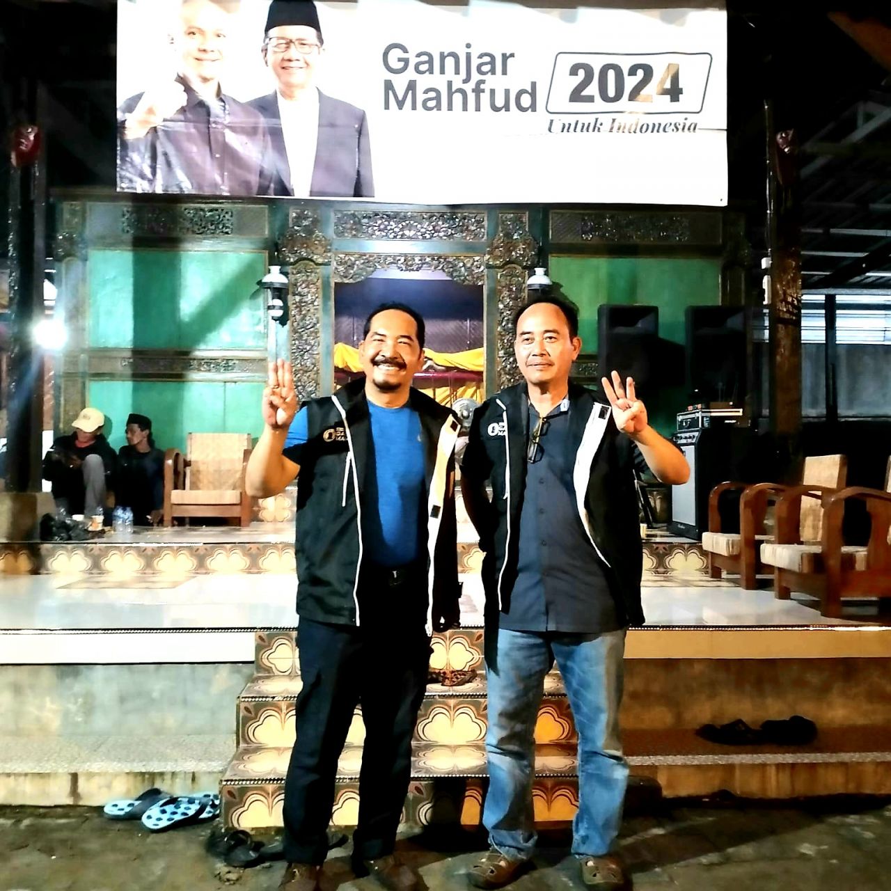 Sat Set : Direktur Relawan Tim Pemenangan Nasional (TPN) Mayjen TNI Purn. Purwo Sudaryanto konsolidasikan partai pendukung dan relawan Ganjar-Mahfud se-Mojokerto