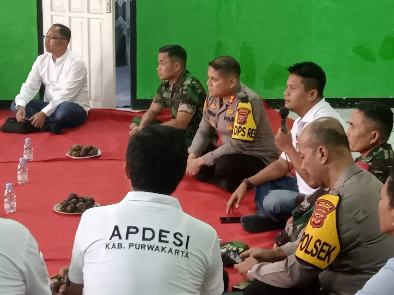 Kodim 0619/PWK dan Polres Purwakarta Silaturahmi Dengan DPC APDESI