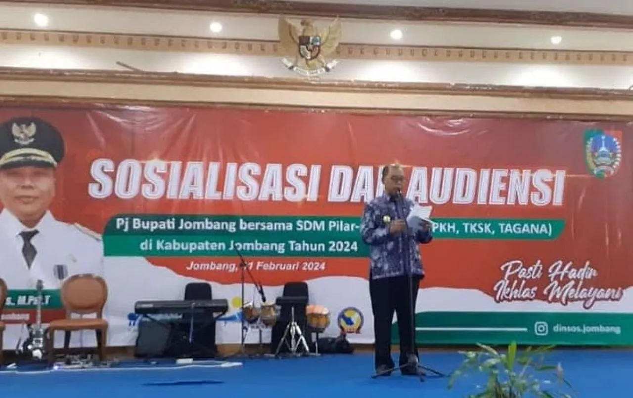 Sosialisasi dan Audiensi Pemkab Jombang Dengan SDM Pilar Sosial