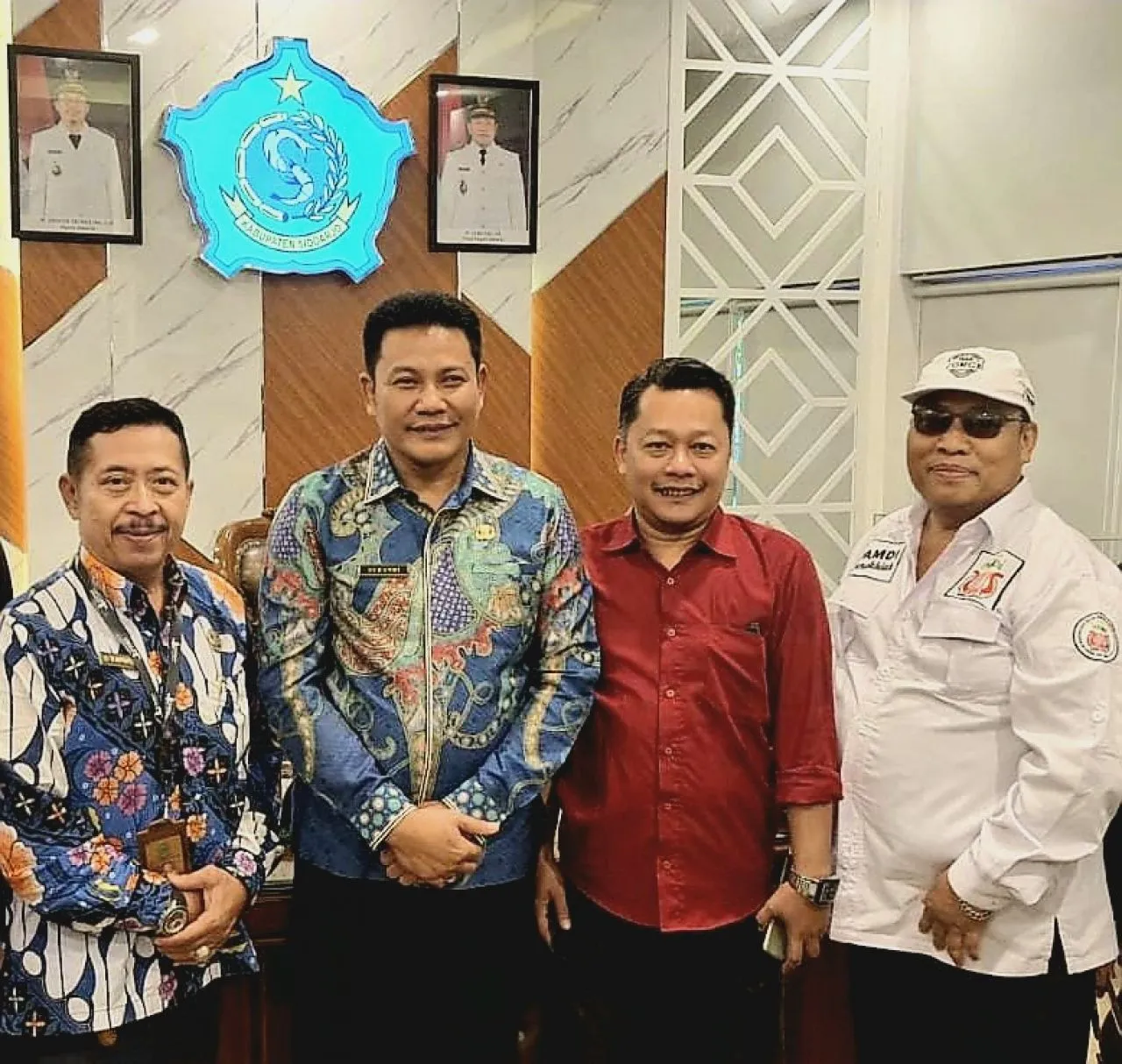 DPC PAMDI Sidoarjo Audiensi Galang Dukungan ke Pemkab Sidoarjo