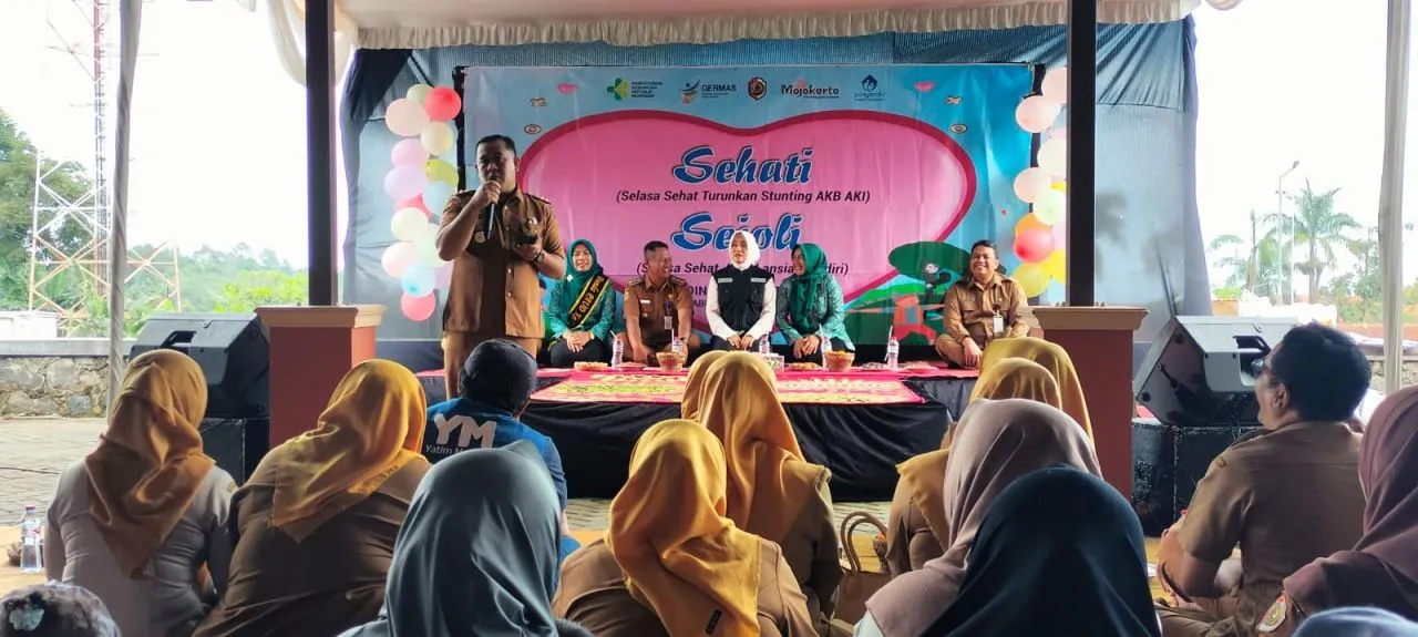 Bupati Mojokerto Gelar Sehati dan Sejoli di Rest Area Desa Claket