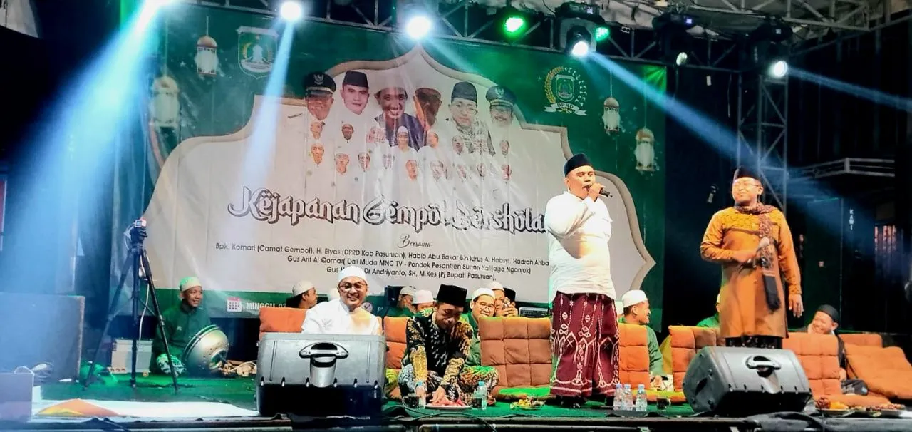 Terpilih ! H. Elyas Gelar Hiburan Rakyat dan Sholawat Untuk Masyarakat Pasuruan