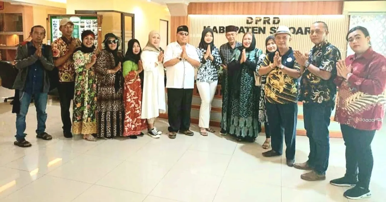 Safari Idul Fitri DPC PAMDI Sidoarjo Bersama Juara 1 Kontes Primadona Pantura ke DPRD Kab.Sidoarjo