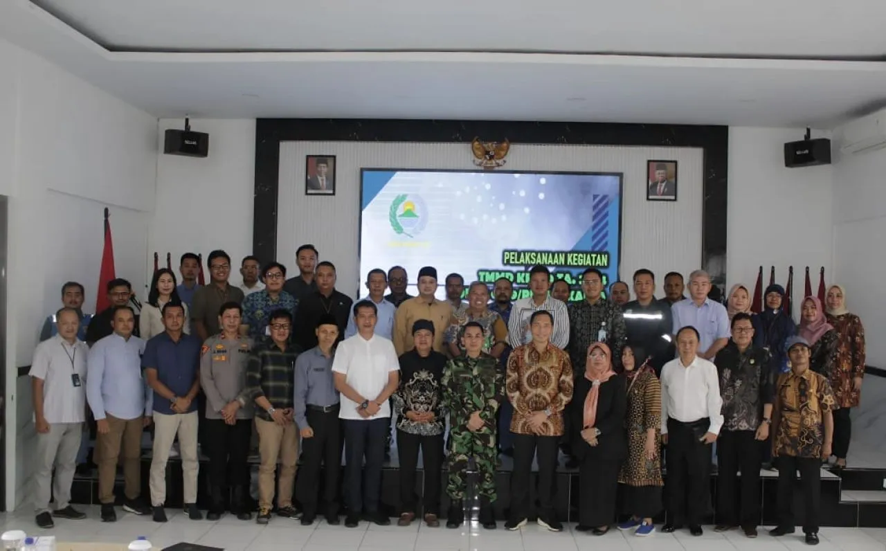 Kodim 0619/PWK Gelar Rakor Persiapan TMMD ke 120 di Desa Gurudug
