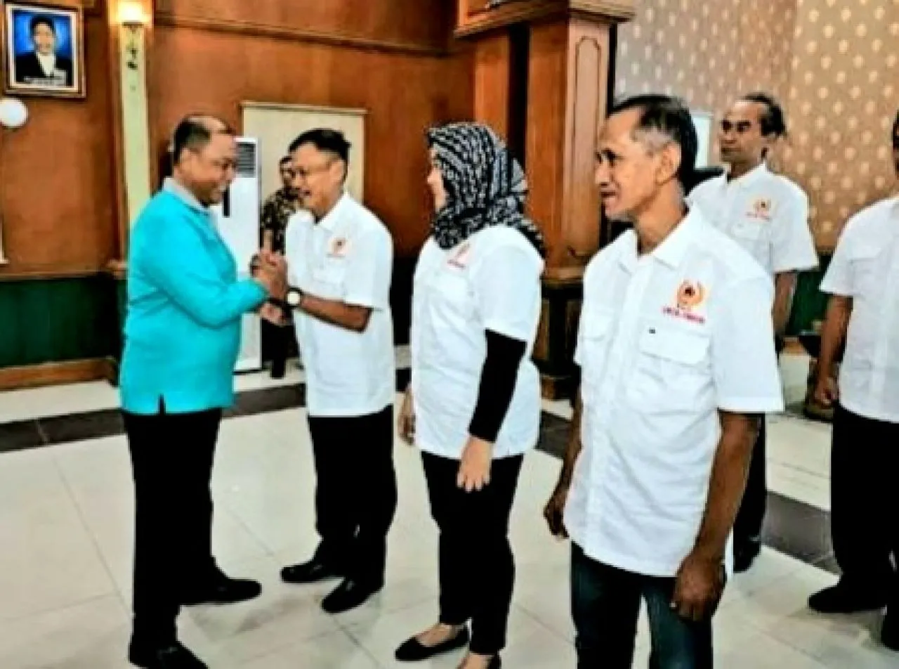 Mohamad Nabil Kukuhkan Pengurus KONI Jombang Masa Bakti 2023-2027