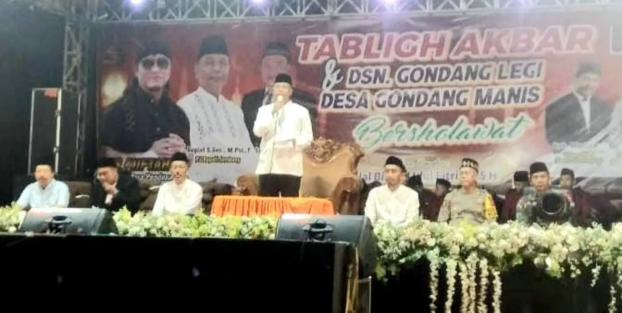 Peringatan PHBI Desa Gondang Manis Gelar Tabligh Akbar Undang Gus Miftah