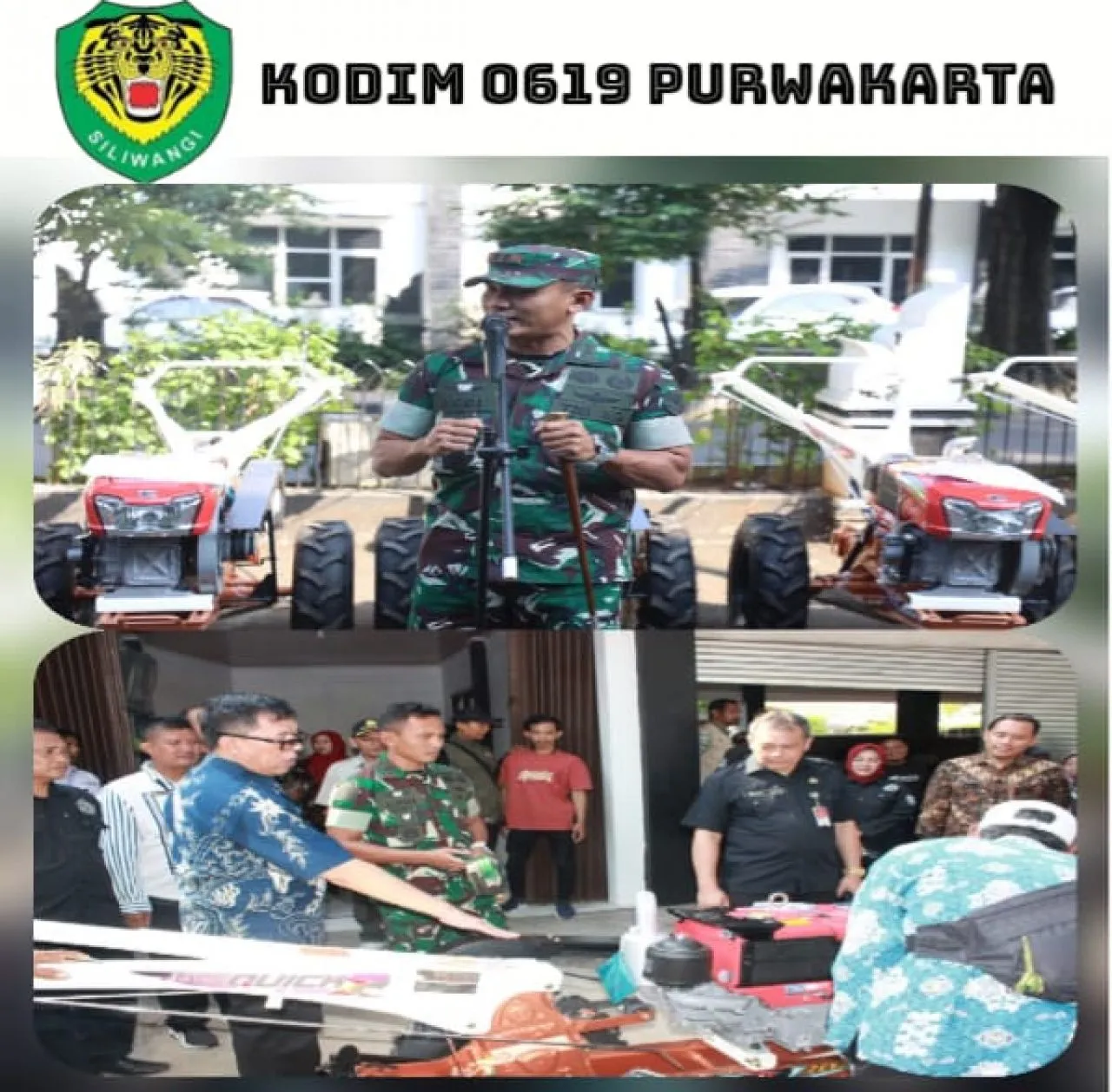 Raja Aibon Kogila Berpesan Petani Harus Optimis dengan Peralatan Modern