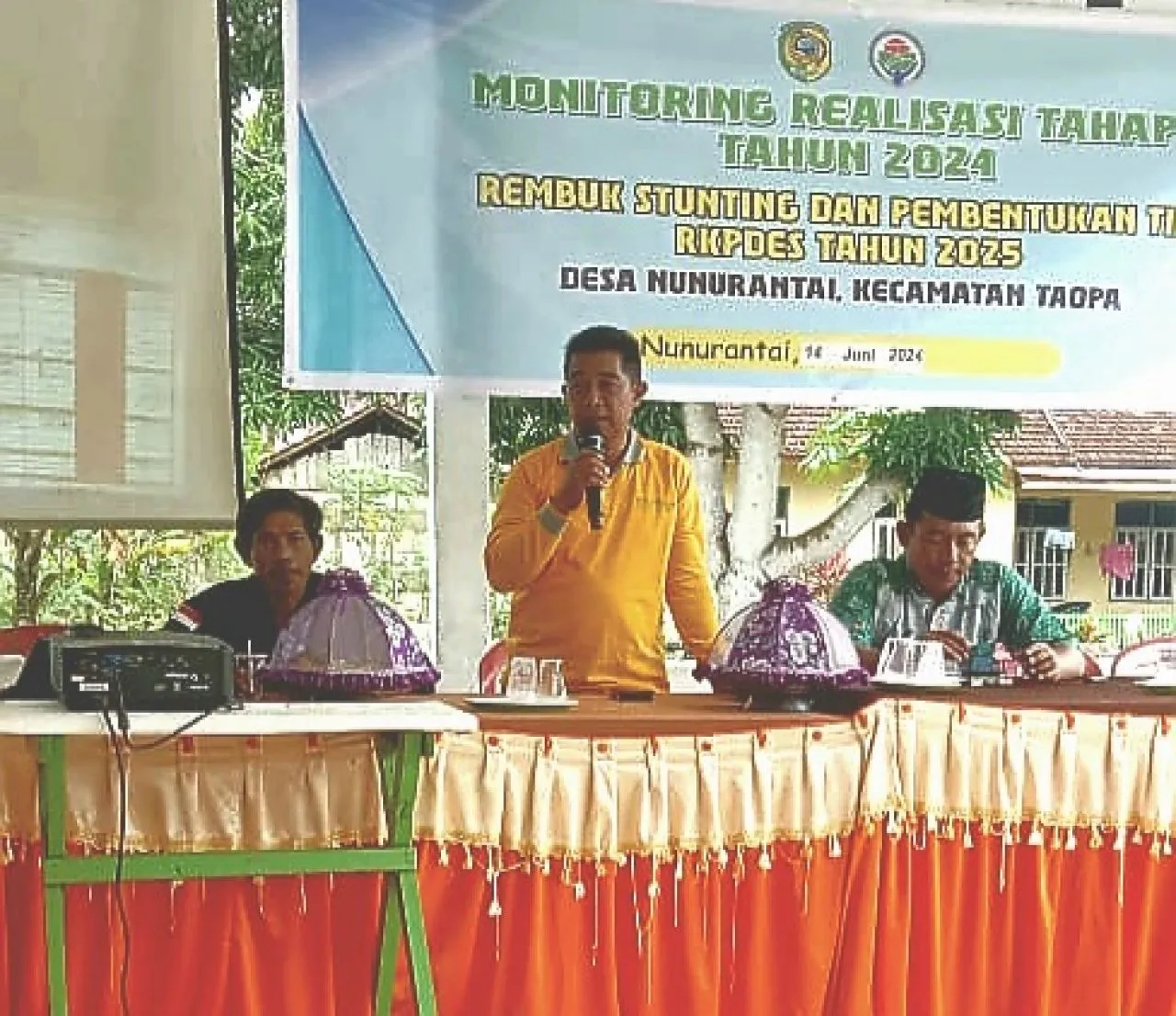 Kades Nunurantai Paparkan Realisasi ADD, DD T.A 2024 dan Susun RKPDes 2025