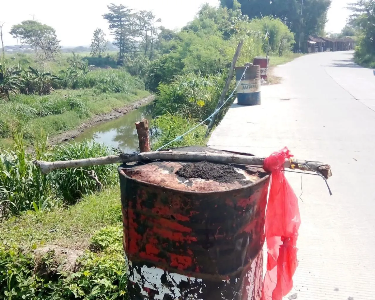 Tosa Terperosok ke Sungai Marmoyo Satu Korban Meninggal Dunia