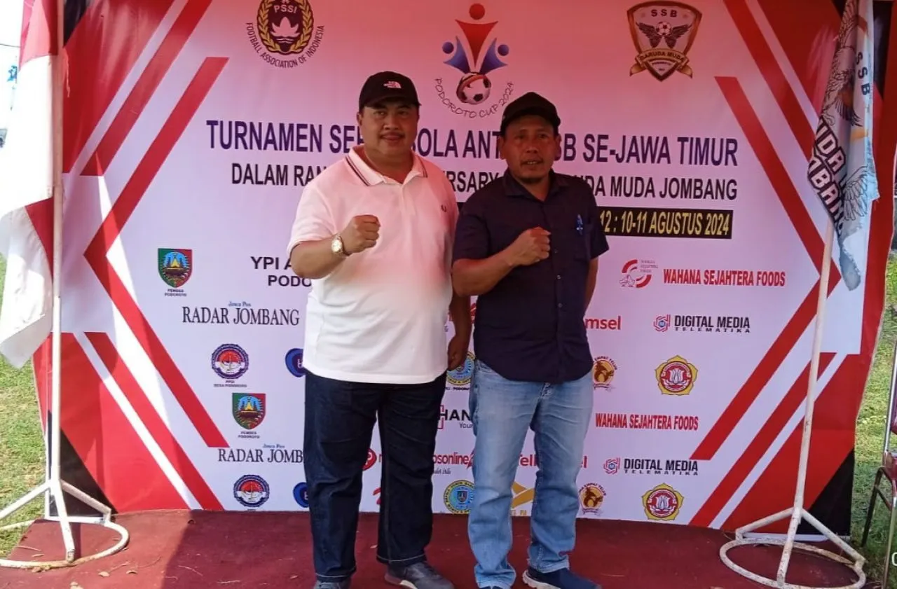 Jaring Bibit Muda Sepak Bola H. Warsubi Buka Turnamen SSB Podoroto Cup II 