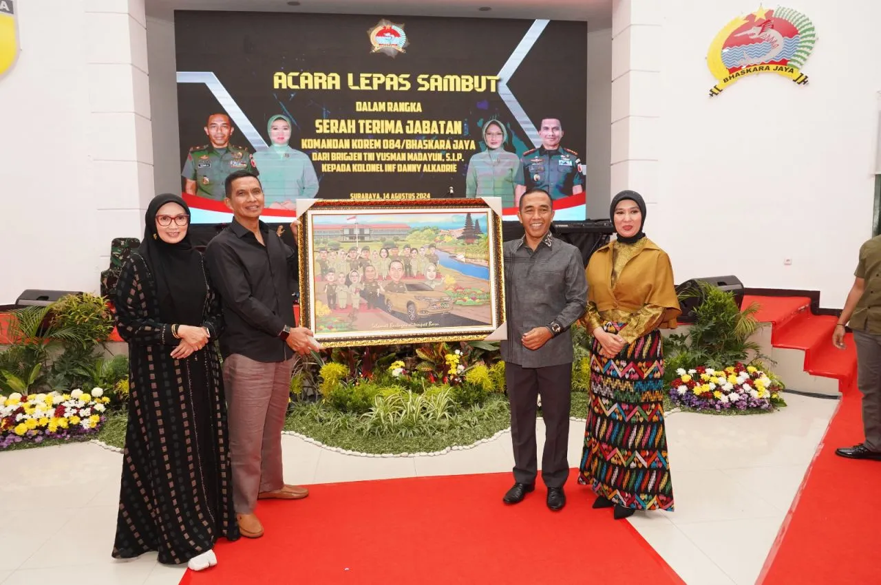 Rajut Harapan Baru : Malam Lepas Sambut Komandan Korem 084/BJ Yang Menyentuh Hati