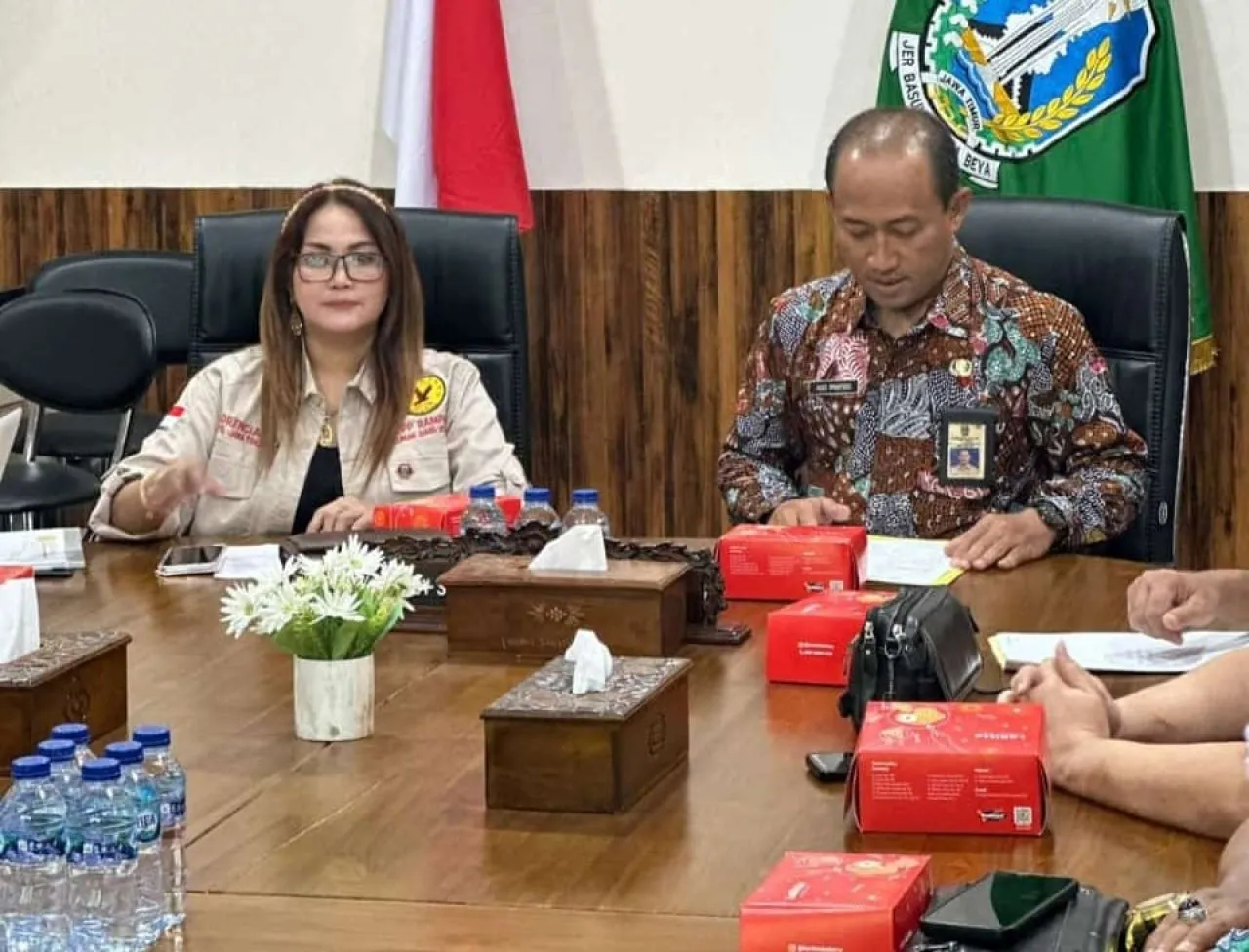 Rampas Rumah Juang 08 Jatim Berdaulat Gelar Silaturahmi Dengan Bakesbangpol Surabaya