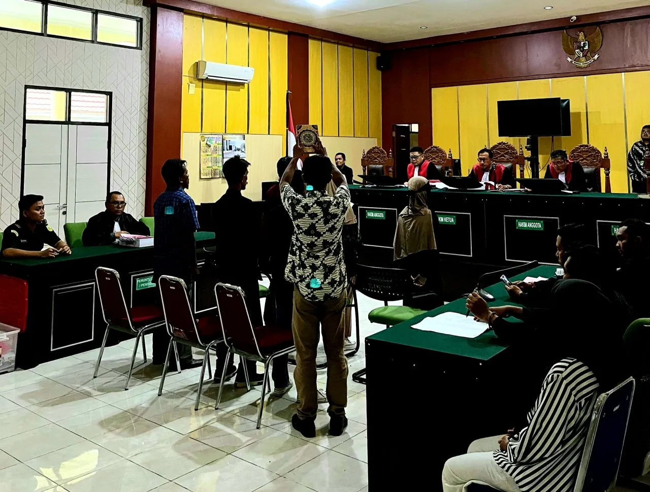 Sidang Lanjutan Penyelewengan DD dan ADD Desa Dusunan Barat T.A 2021-2022