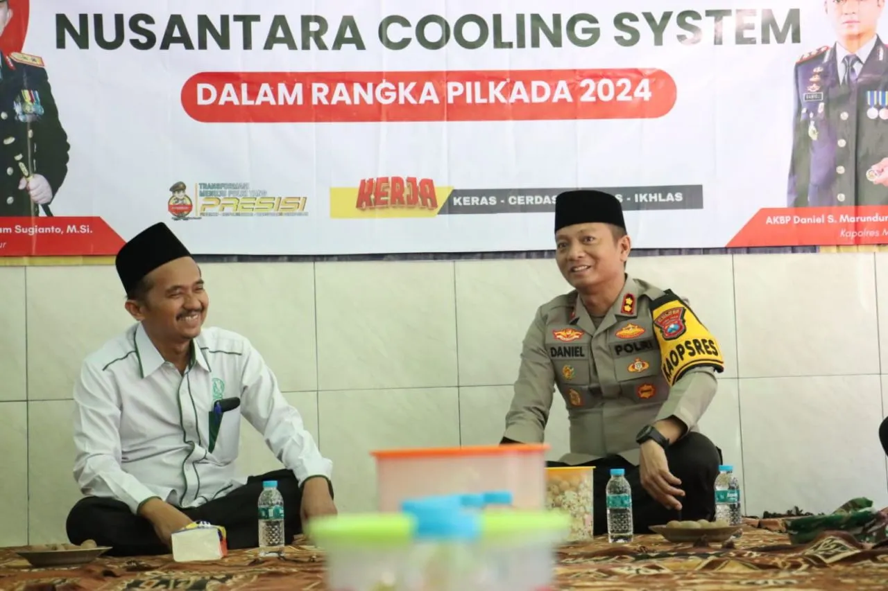 Nusantara Colling System : Kapolresta Mojokerto Sinergi Dengan Tokoh Agama