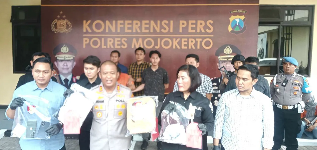 Pembunuh dan Pembuang Mayat Wanita di Tahura Pacet Ditangkap Petugas di Riau