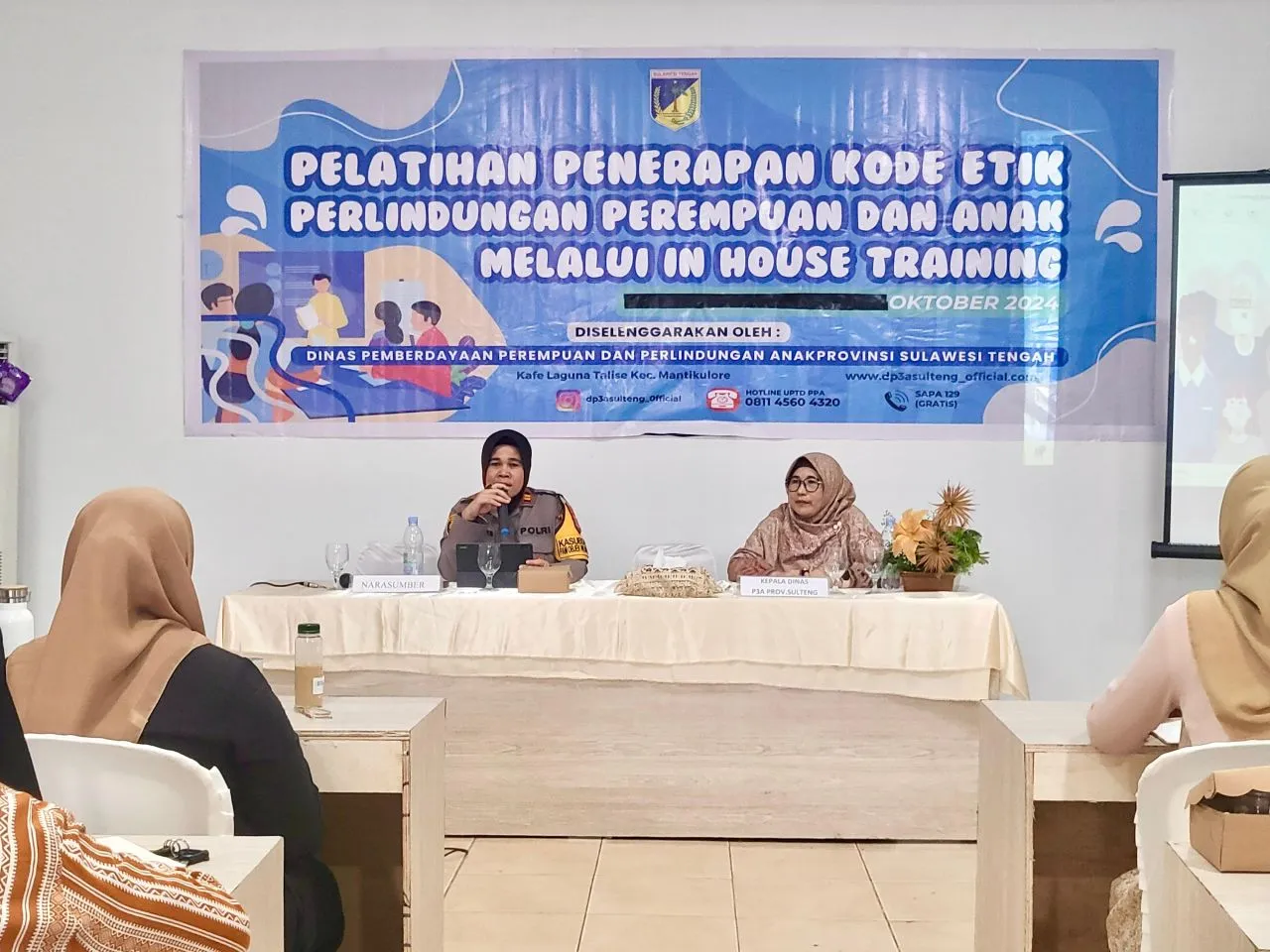 Kapolsek Mantikulore Beri Edukasi Masyarakat Tentang Hukum Perlindungan Perempuan dan Anak