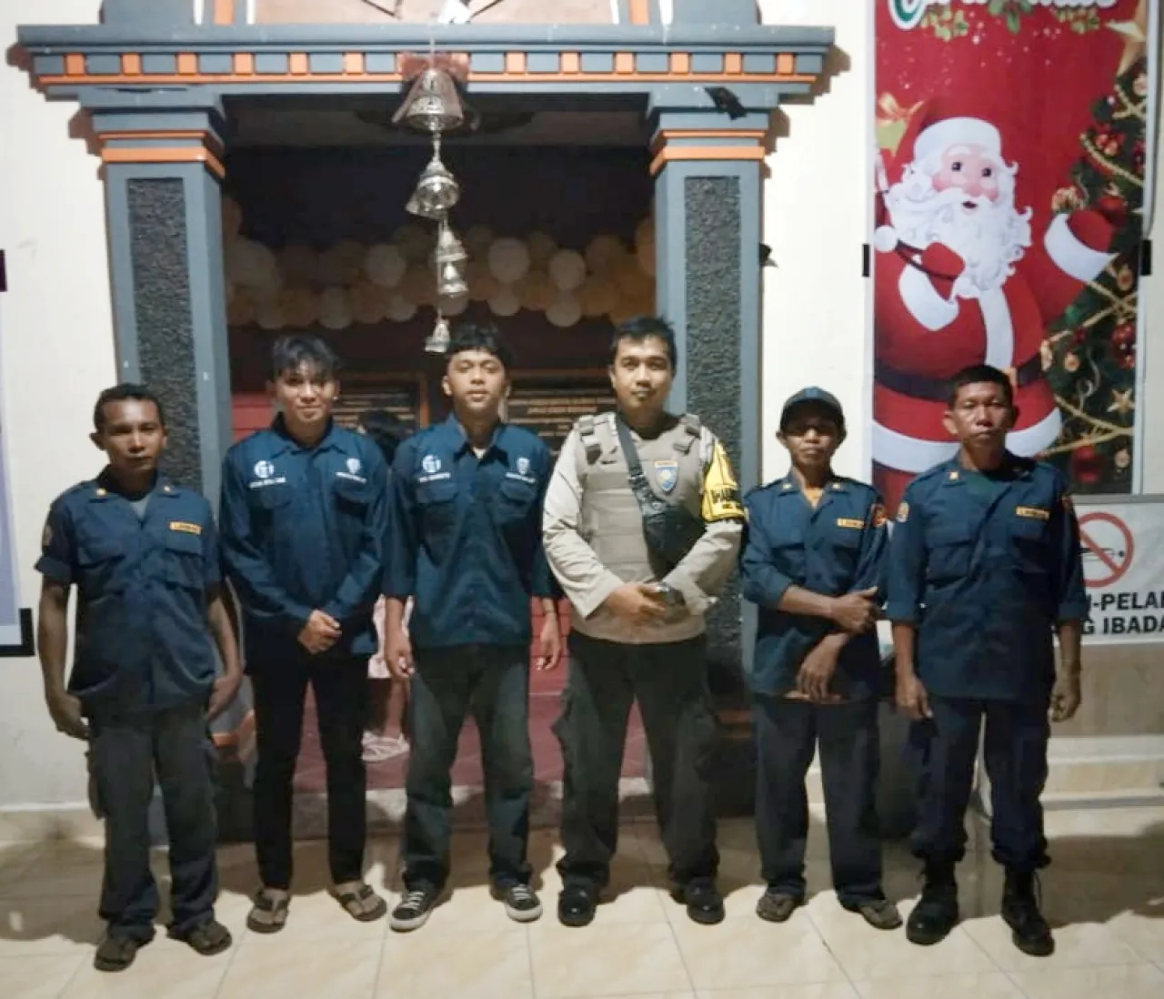 Polres Tojo Una Una Pastikan Natal 2024 Berjalan Aman dan Nyaman