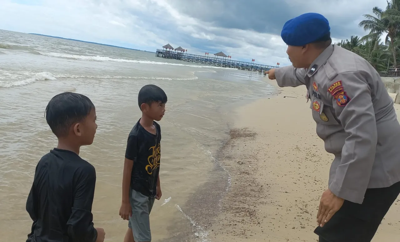 Polresta Balikpapan Siap Amankan Natal dan Tahun Baru di Pantai