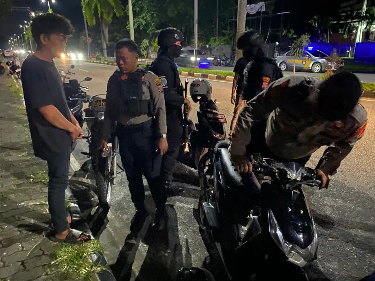 Polresta Balikpapan Gelar Operasi Penertiban Kenalpot, Ciptakan Kamtibcarlantas Kondusif