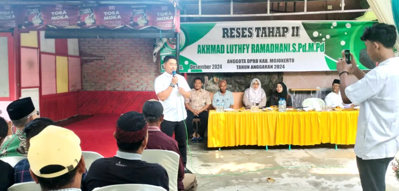 Akhmad Lutfy Ramadhani, Serap Aspirasi Warga Desa Gayaman