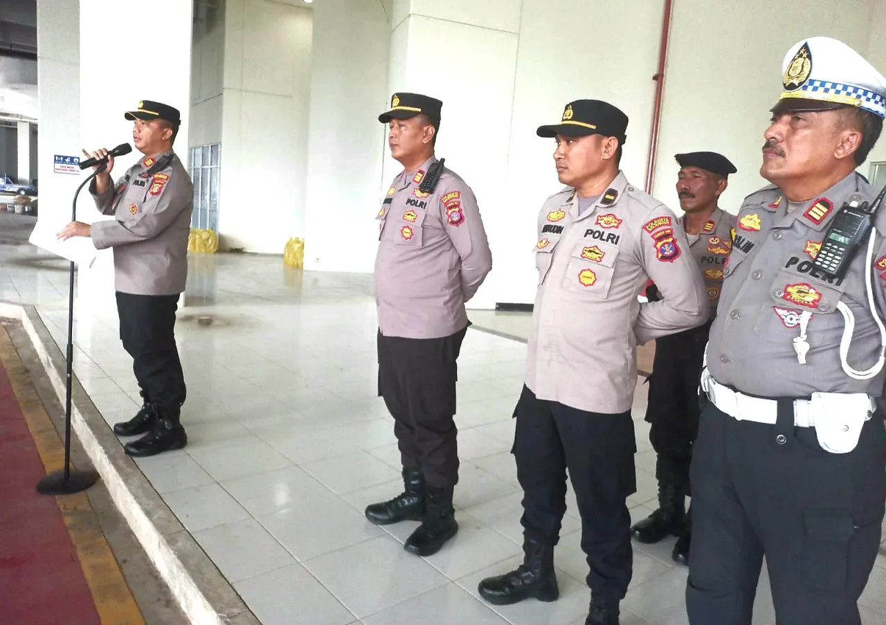 Polresta Balikpapan Siapkan Ratusan Personel Amankan Laga PSS Sleman VS PSM Makasar Liga 1 BRI