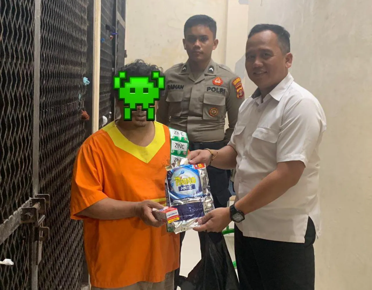 Polresta Balikpapan Salurkan Bantuan Kesehatan Bagi Penghuni Rutan