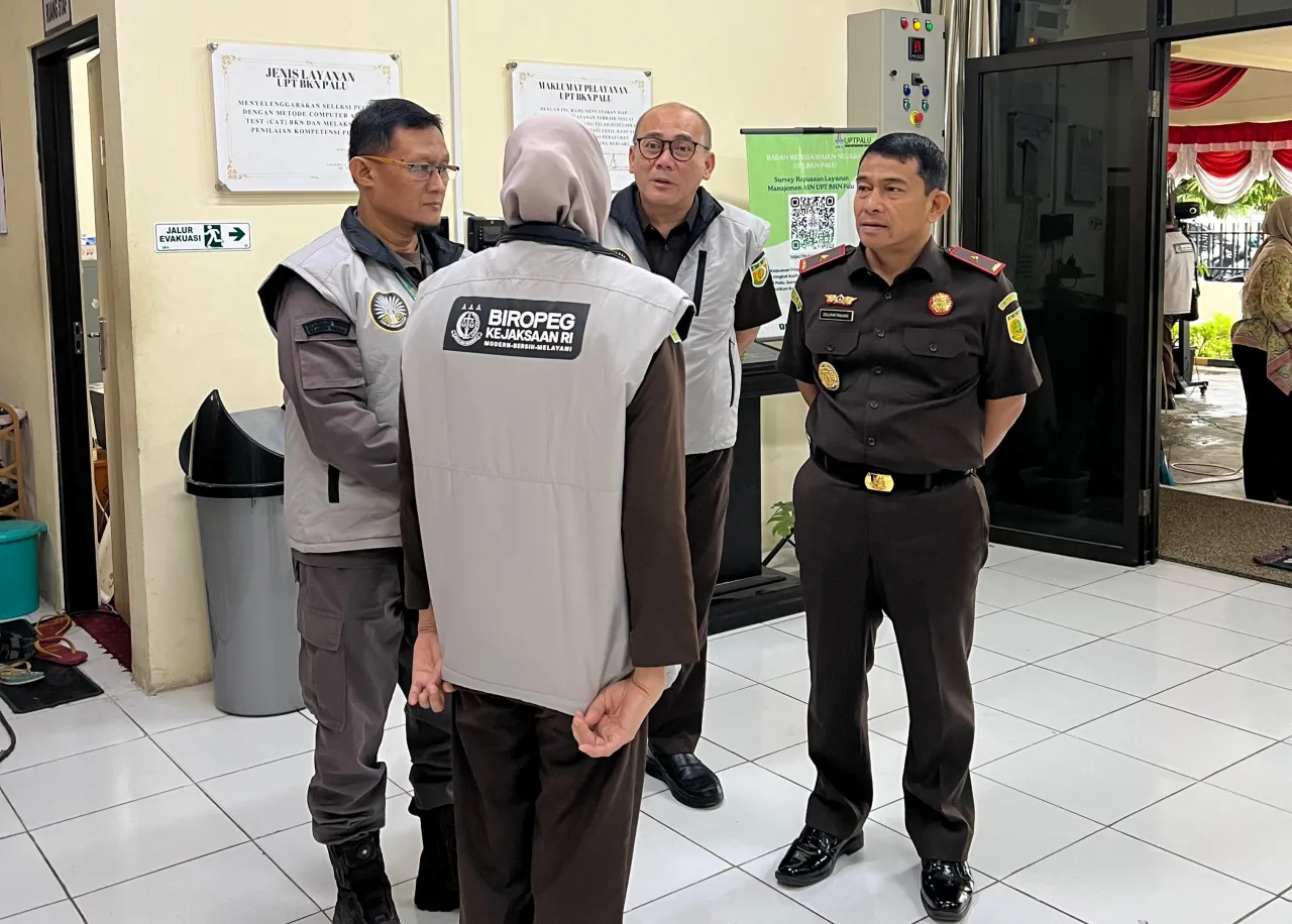 Kejati Sulteng Pantau Seleksi CPNS 2024, Cetak SDM Unggul, Profesional dan Berintegritas