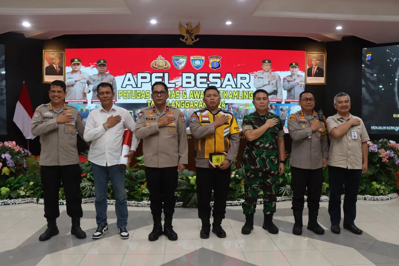 Polda Kaltim Gelar Pemantapan Kamtibmas, di Kota Balikpapan