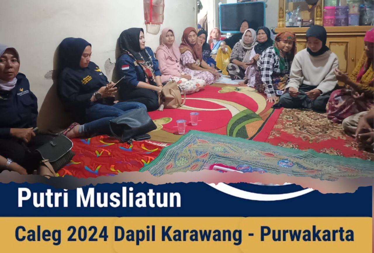 Keluhan : Hj.Musliatun terima banyak keluhan petani akan ketersediaan pupuk subsidi saat mengunjungi dapilnya