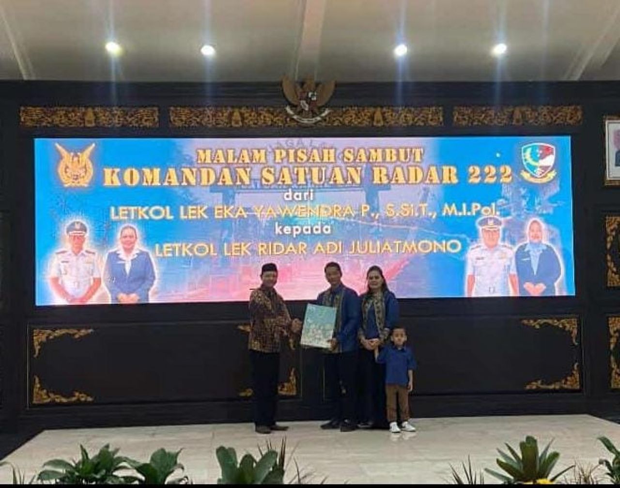 Momen : Pisah sambut Komandan Satuan Radar 222 Jombang di Aula Pemkab Jombang (doc.Darmanto_beritaformat.com)