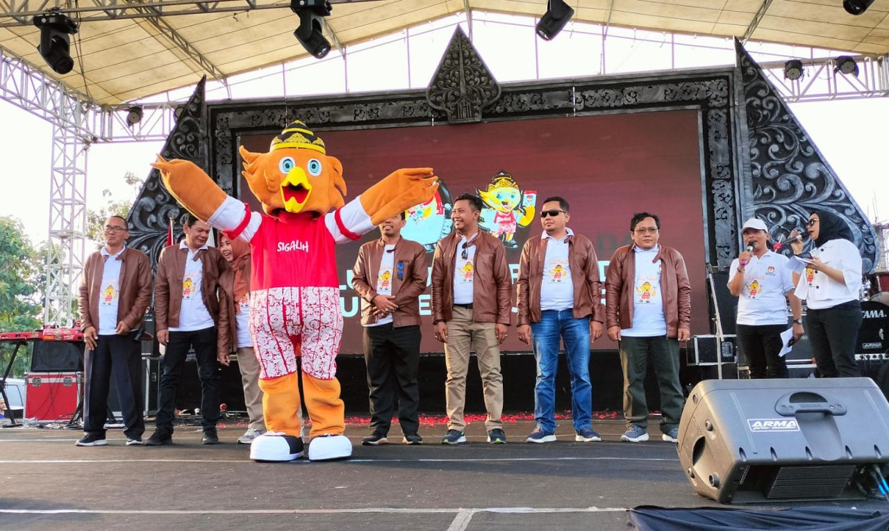 Maskot Pilkada Kabupaten Mojokerto 2024-2029 'Sigalih' (foto : clara_beritaformat.com)