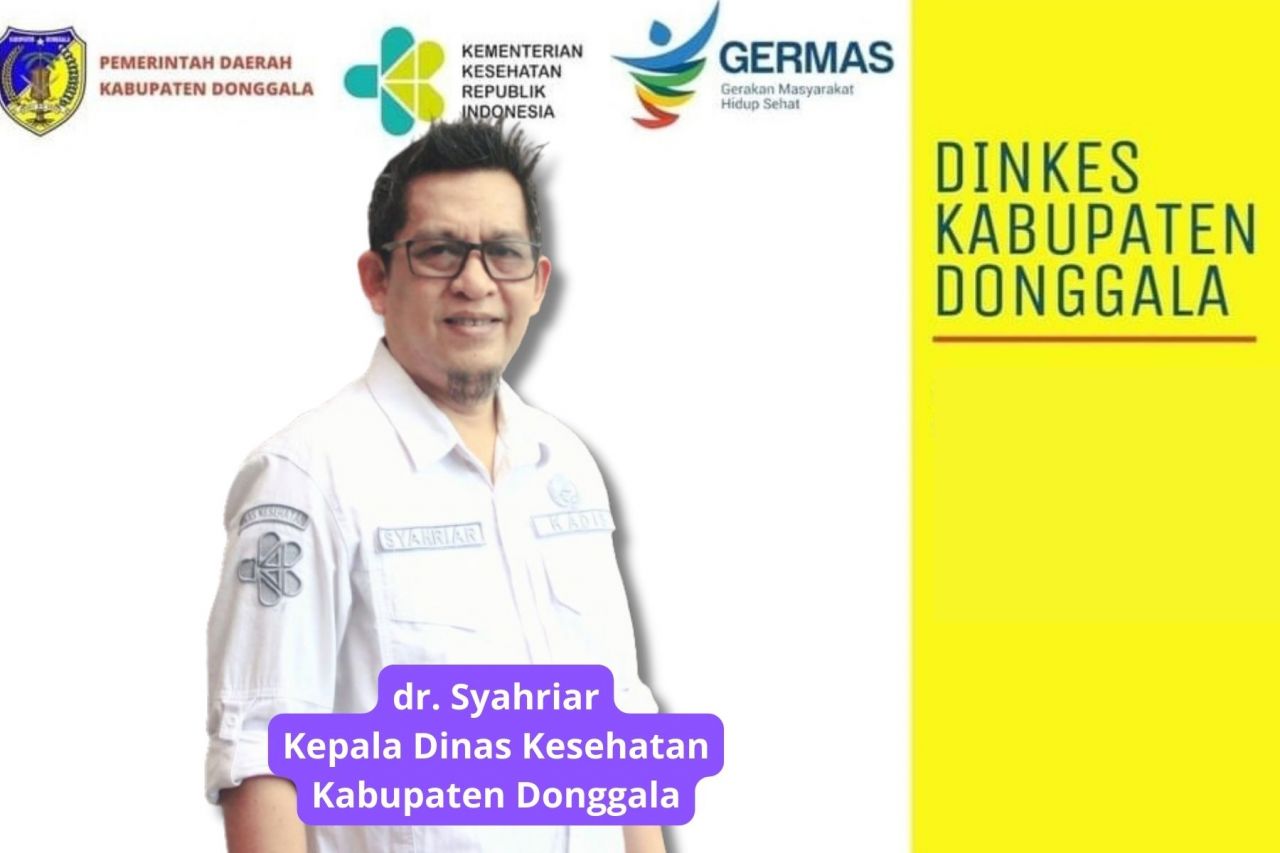 dr. Syahriar Kepala Dinas Kesehatan Kabupaten Donggala berikan sangsi dan edukasi nakes Puskesmas Batu Suya (foto : asri_beritaformat.com)