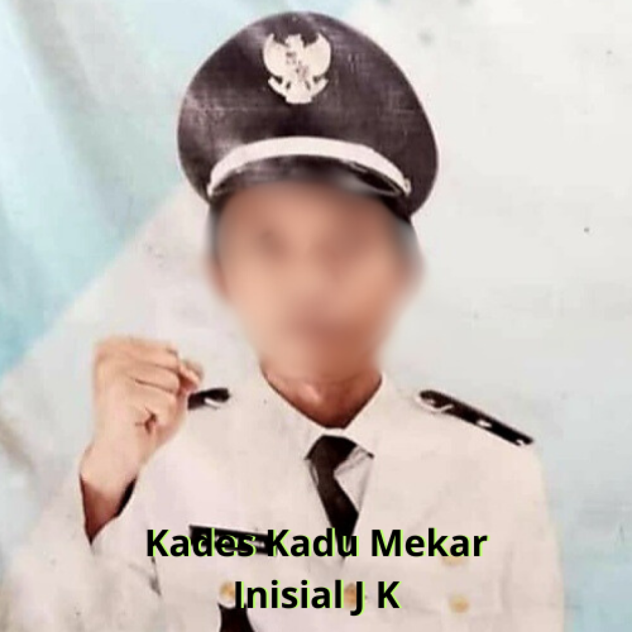 Kades Kadu Mekar inisial JK yang diduga menggunakan dana BUMDes untuk usaha pribadinya (foto : tim_beritaformat.com)