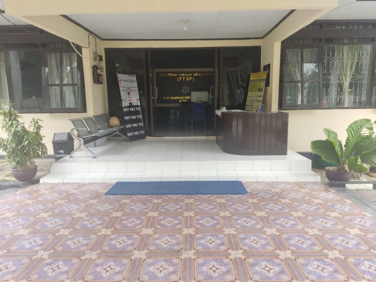 Suasana kantor Cabjari Tinombo di Parigi Moutong (foto : humascabjaritinombo/asri_beritaformat.com)