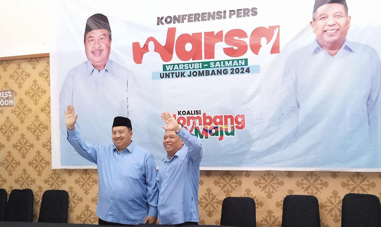 Warsubi dan Gus Salman "WARSA" siap majukan jombang (foto : darmanto_beritaformat.com)
