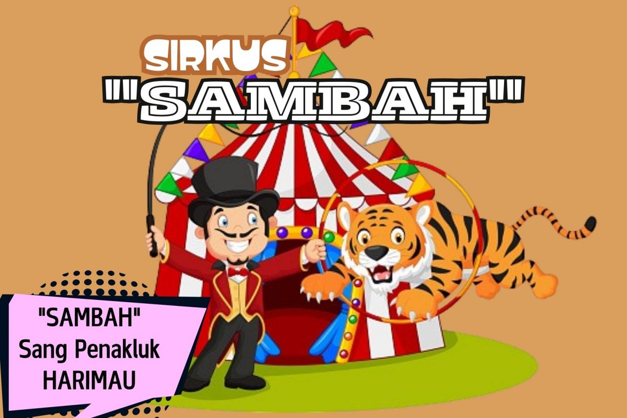 Gambar ilustrasi hak dan kewenangan BPD yang dibuat seperti "MACAN SIRKUS" terlihat garang oleh penonton, namun tunduk dengan sang pelatih (foto ilustrasi redaksi beritaformat.com)