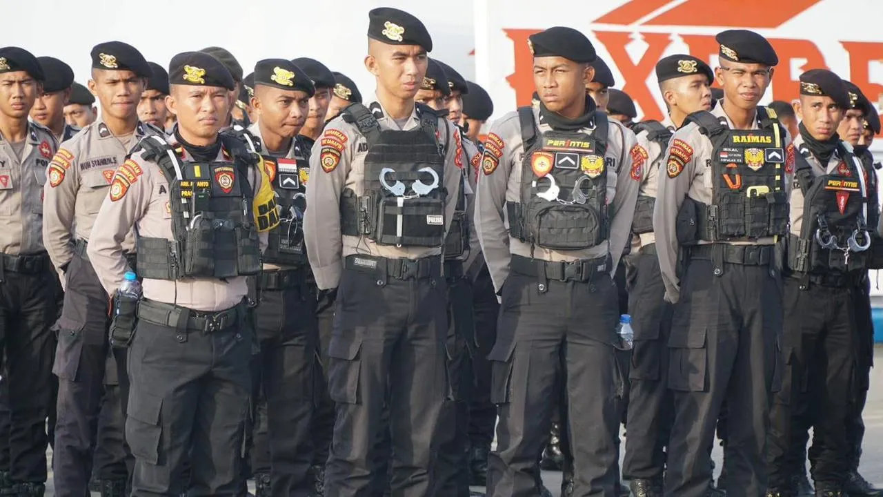 Pengamanan Ketat, Polres Buton Tengah Siapkan 619 Personel