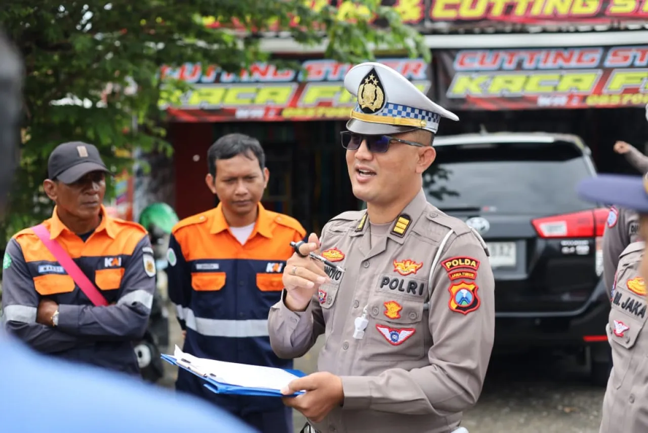 Polres Gresik dan Ditlantas Polda Jatim Gelar Pemetaan Blackspot dan Troublespot