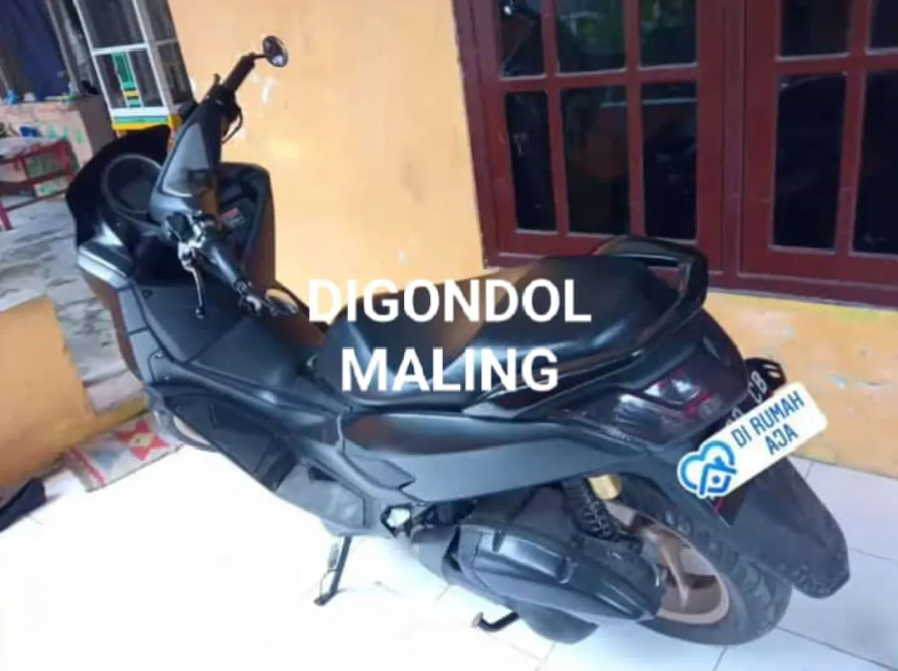 Maling Beraksi di Kos Lebak Sono, Janda Kehilangan Motor Yamaha Nmax!