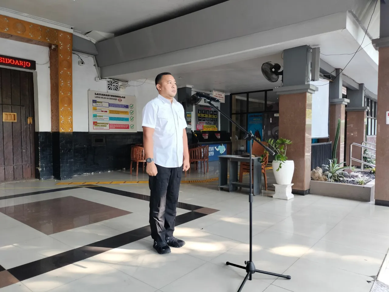 Lapas Sidoarjo Gelar Bakti Sosial di Hari Raya Idulfitri
