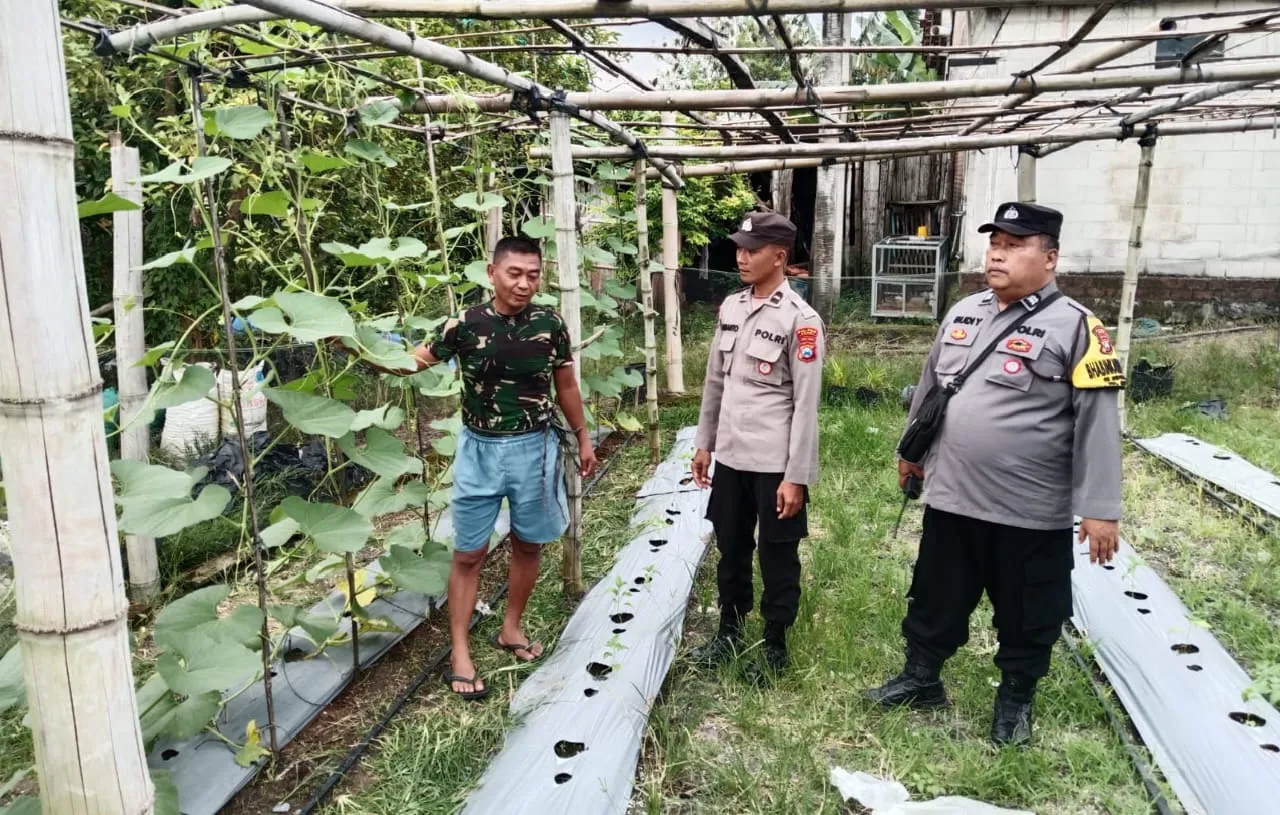Polres Ngawi Laksanakan Patroli Pekarangan Bergizi, Dukung Ketahanan Pangan Nasional