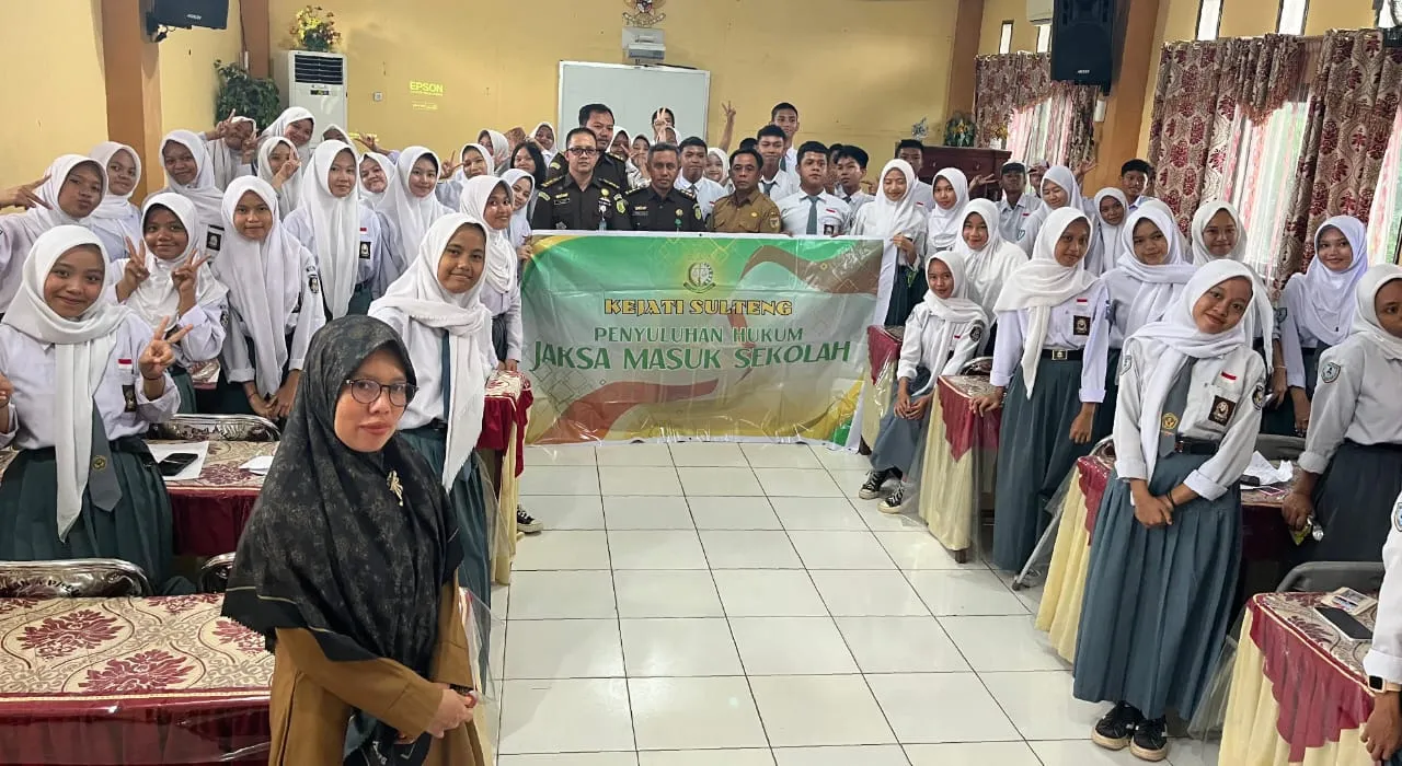 Kejaksaan Tinggi Sulteng Gelar Edukasi Hukum di SMA Negeri 4 Palu, Fokus Pencegahan Penyimpangan Media Sosial